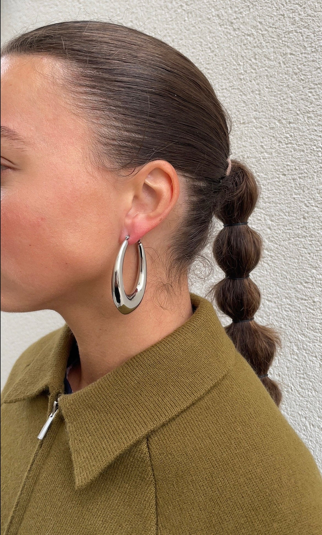 Boucles D'Oreilles Huge Oval