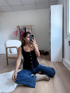 Top Ambre Noir