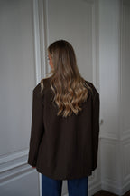 Veste Blazer Flavie - Chocolat