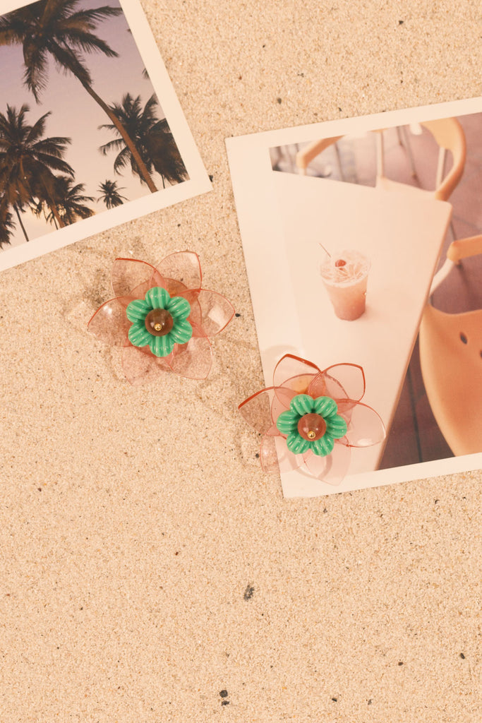 Boucles D'Oreilles Florie - Quartz