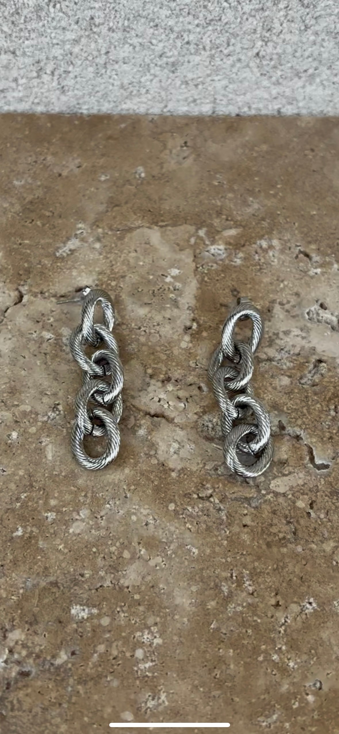 Boucles D'Oreilles Long Chain