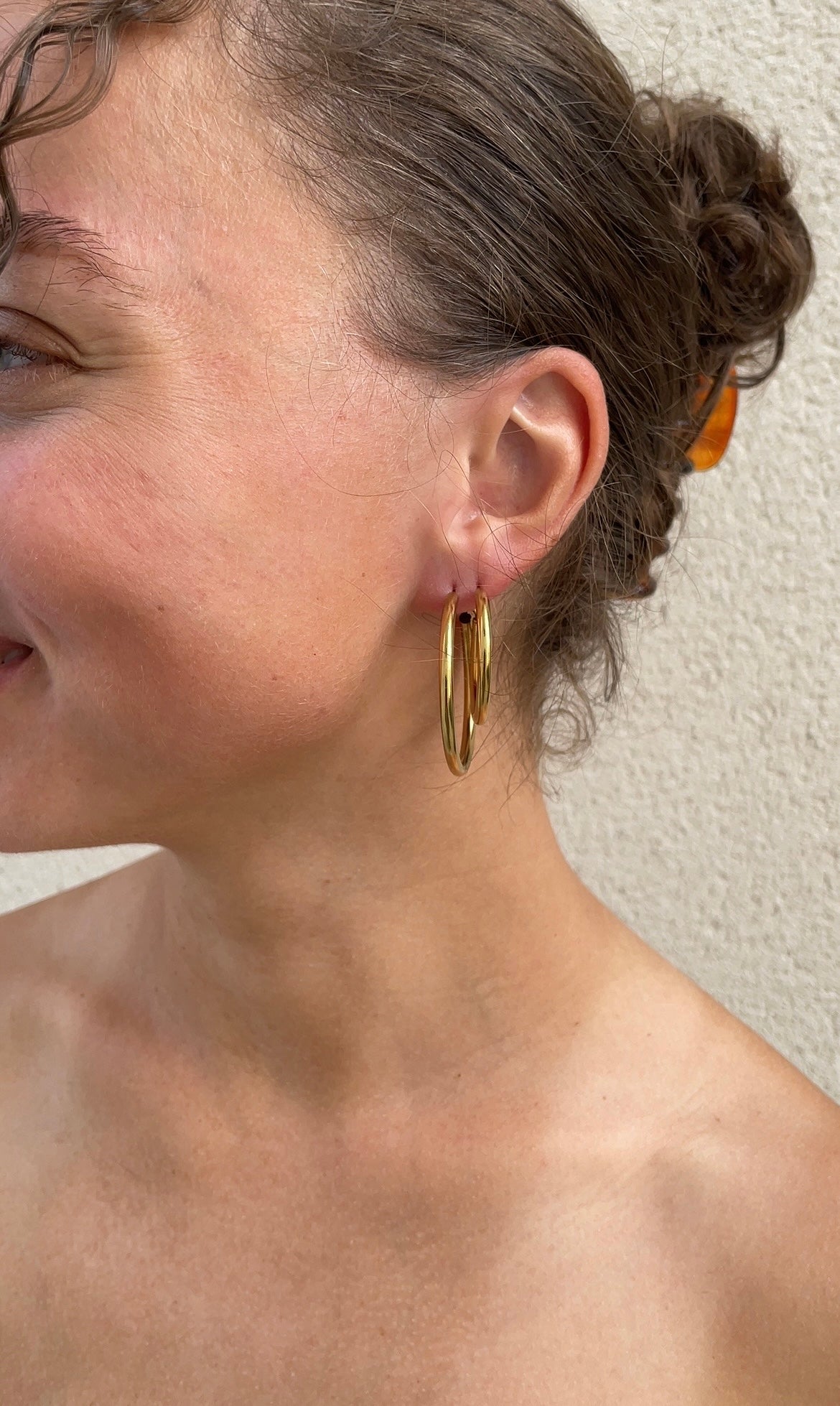 Boucles D'Oreilles Duo Thin Hailey Hoops