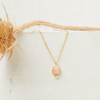 Collier Simona - Amazonite Orange
