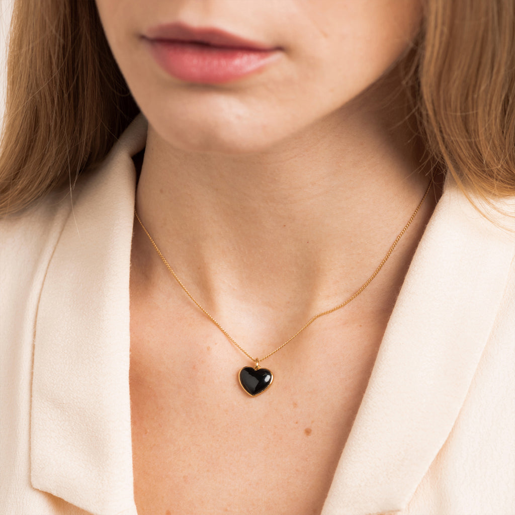Collier Mathilda - Onyx Noir