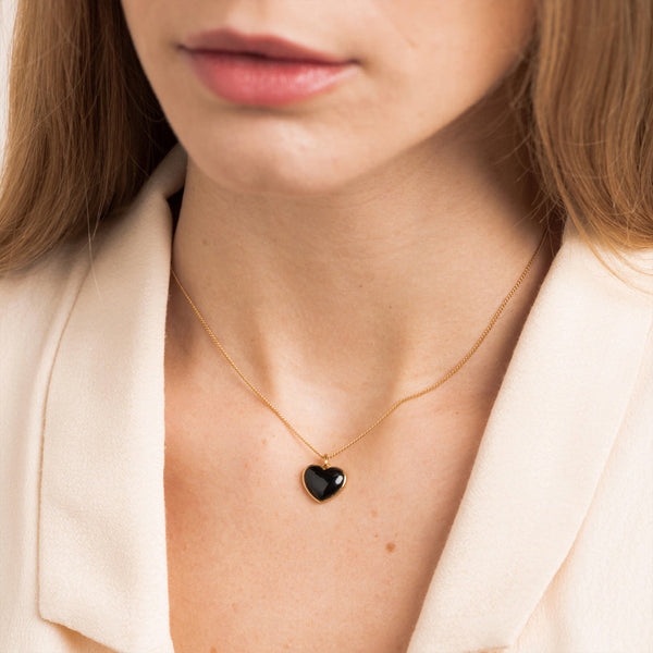 Collier Mathilda - Onyx Noir