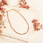 Collier Keya - Tourmaline Rose