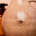 Collier Rafaelle - Quartz Framboise