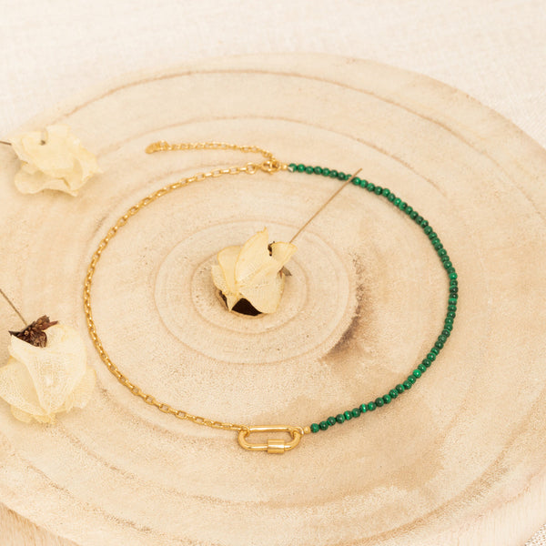 Collier Anatoli - Malachite