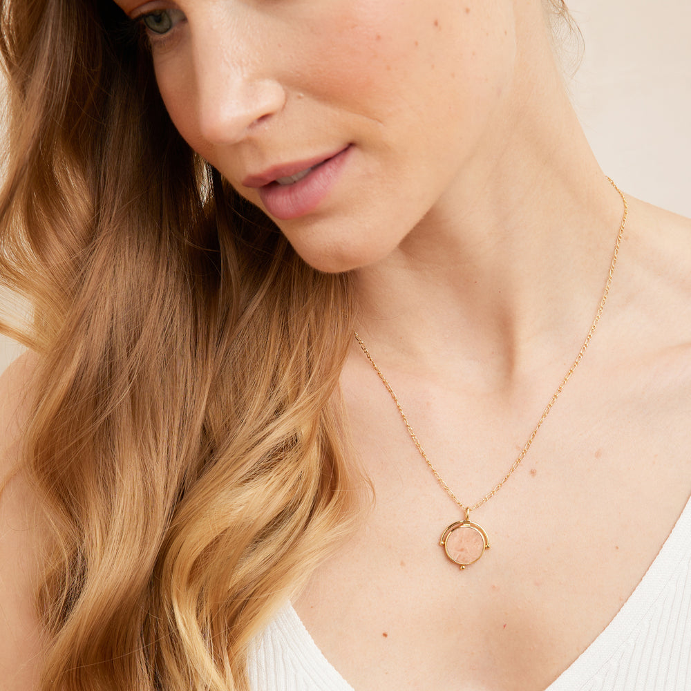 Collier Selie - Amazonite Orange