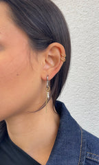 Boucles D'Oreilles Asymetric Heart