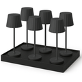Lampe De Table Sans Fil - 6X Abby Black