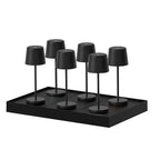 Kelly Mini - Lampe De Table Sans Fil - Acier - Noir