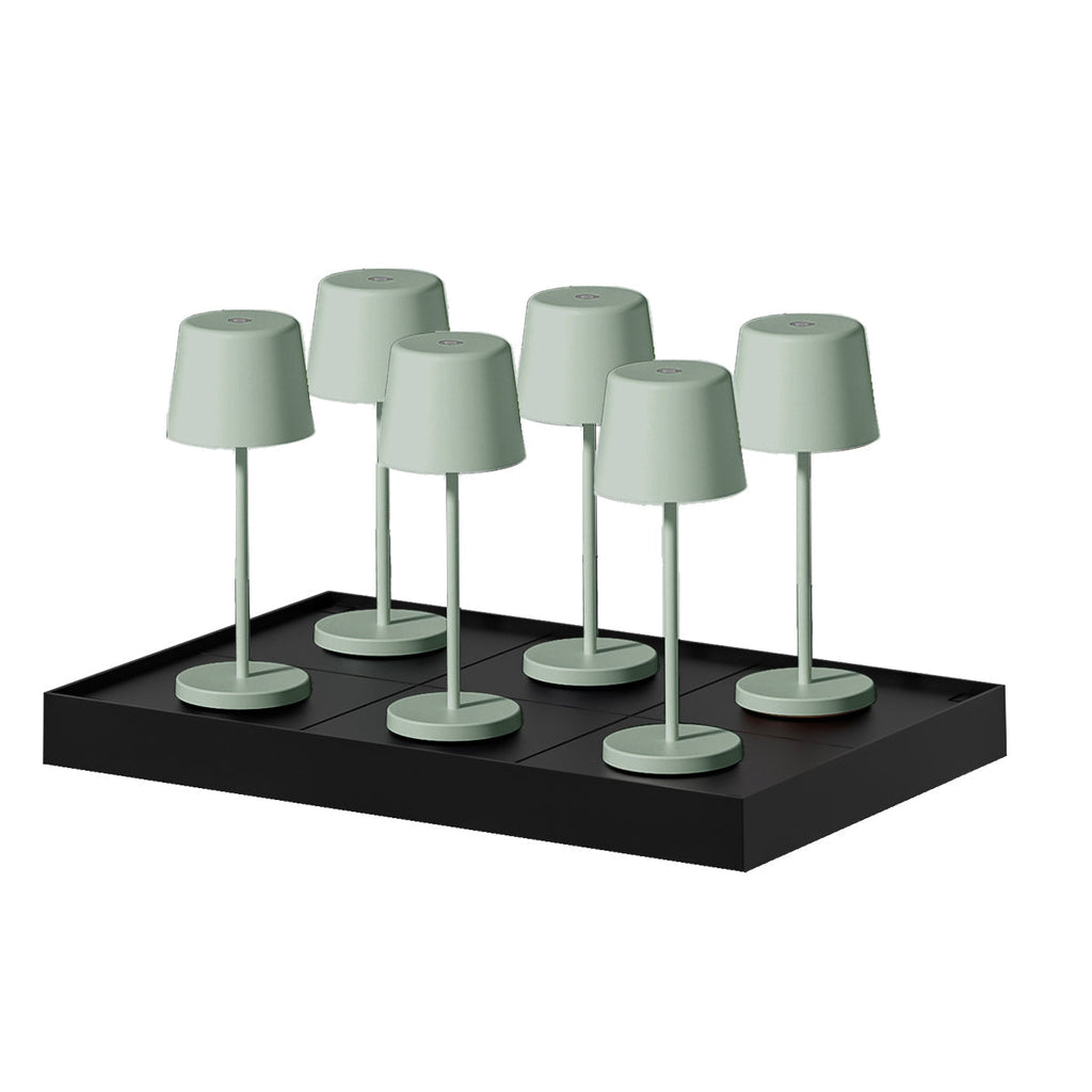 Kelly Mini - Lampe De Table Sans Fil - Acier - Vert