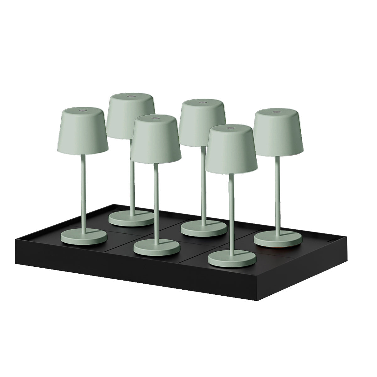 Kelly Mini - Lampe De Table Sans Fil - Acier - Vert