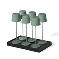 Kelly - Lampe De Table Sans Fil - Acier - Vert