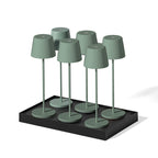 Kelly - Lampe De Table Sans Fil - Acier - Vert