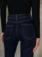 Jean Wide Leg Denim Raw