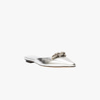 Catena Notte Silver Flat Sliperette