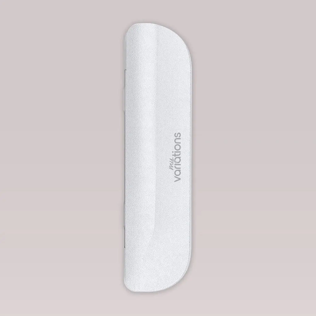 Brosse Blanche + Étui + Support
