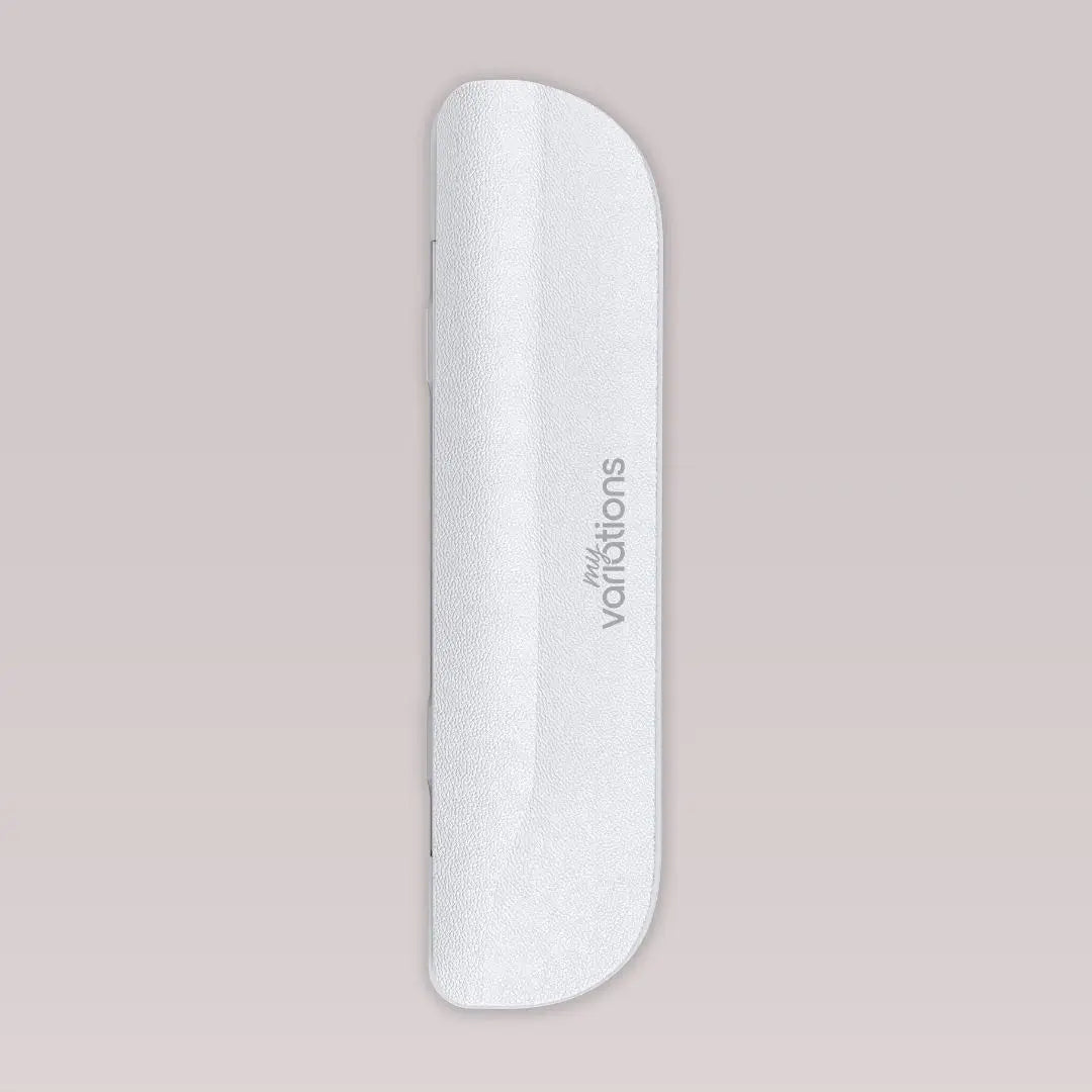 Brosse Blanche + Étui + Support