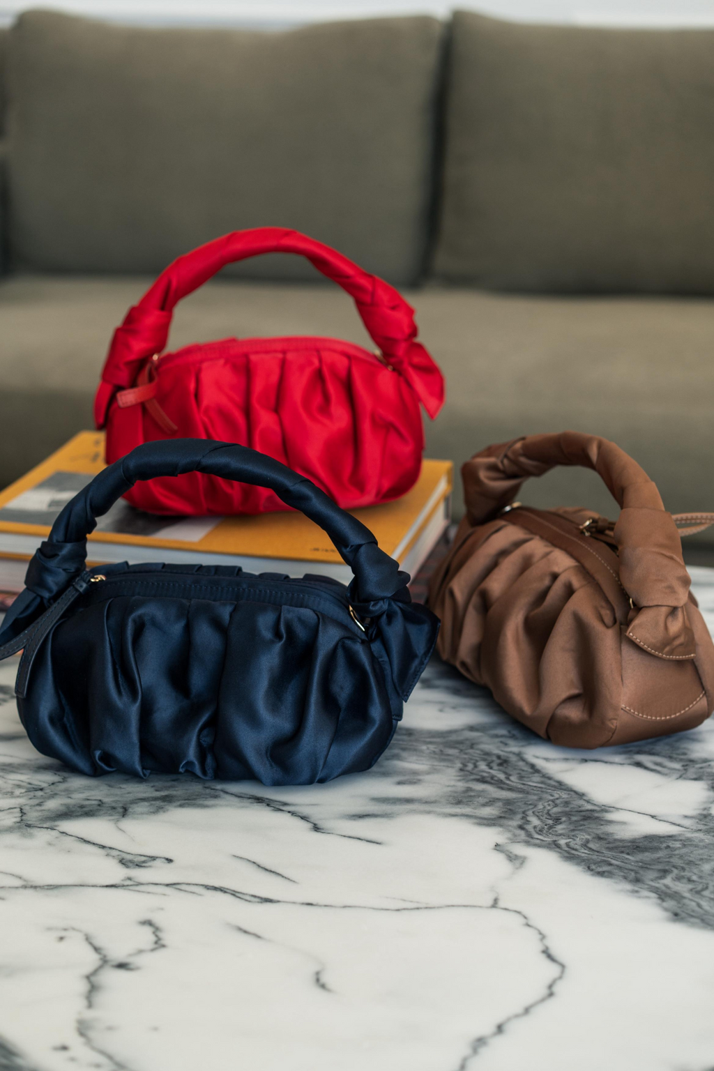 Sac Moi&Sass Satin Camel