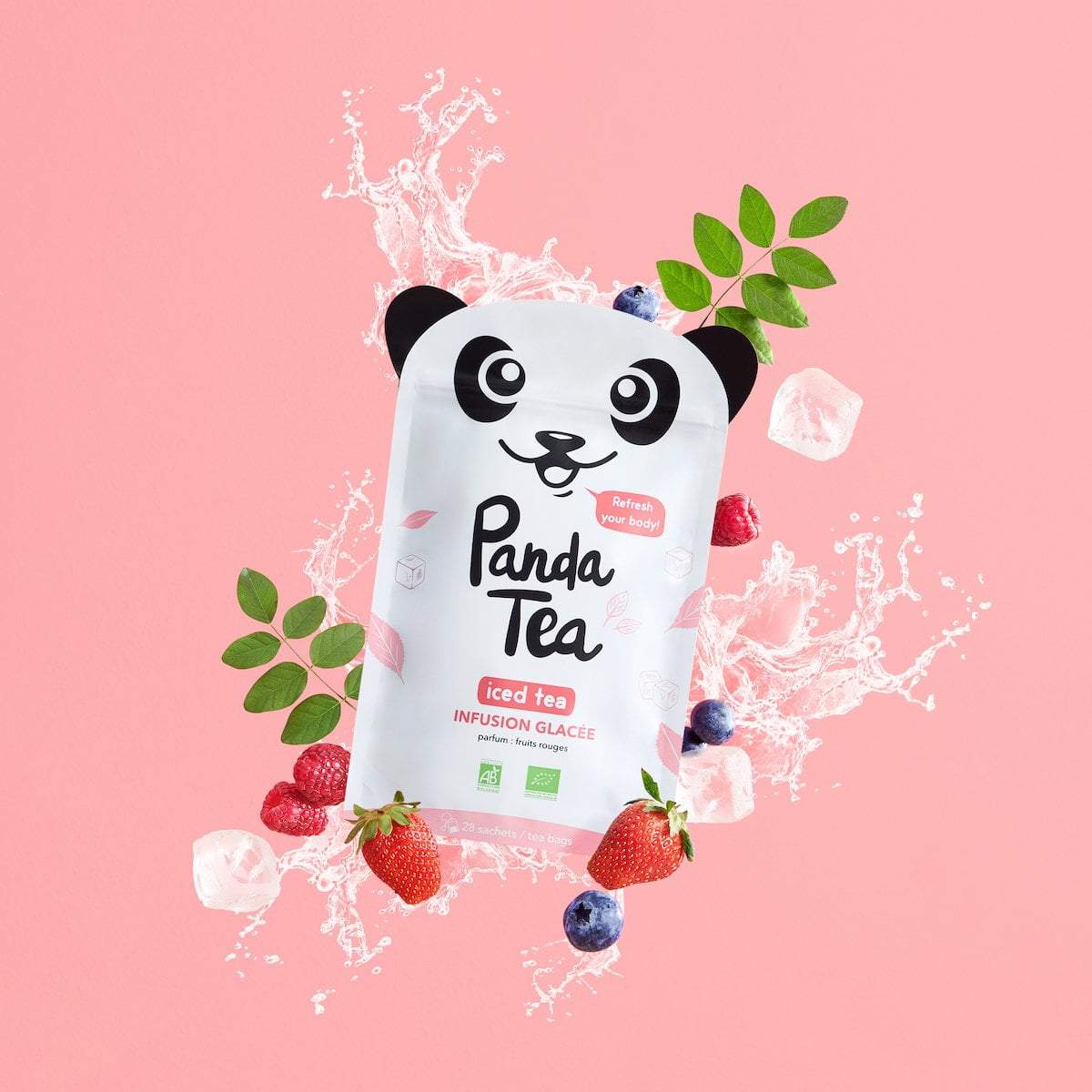 Iced Tea Detox - Fruits Rouges