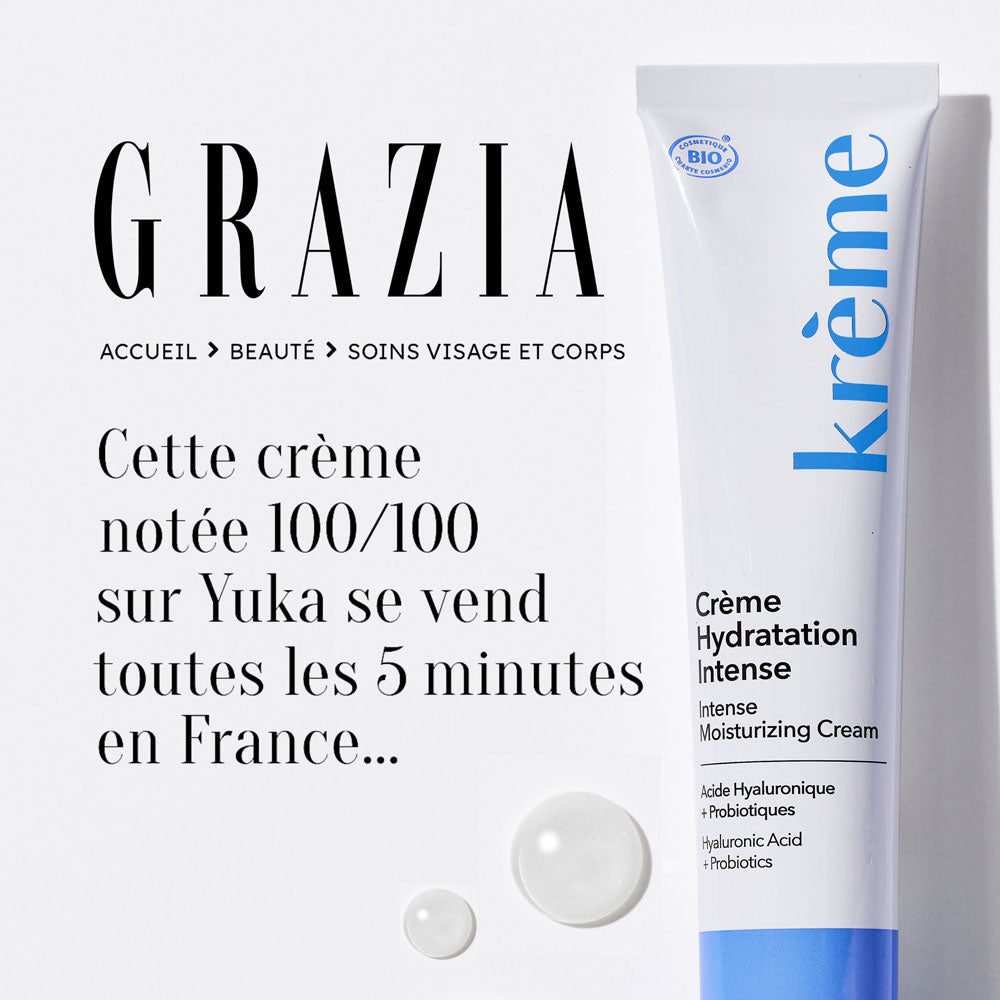 Crème notée 100/100 sur Yuka