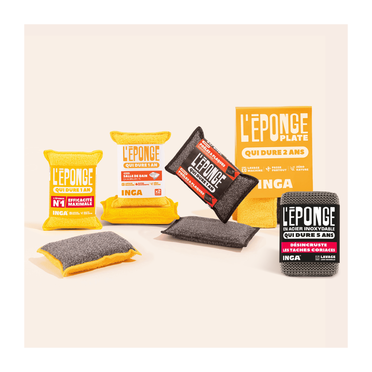 Pack Toutes Nos Éponges