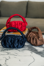 Sac Moi&Sass Satin Rouge