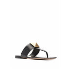 Sandales Valentino Garavani One Stud - Black - Femme