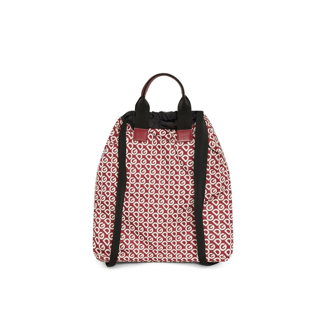 Dolce & Gabbana Logo Backpack - Bordeaux - Homme