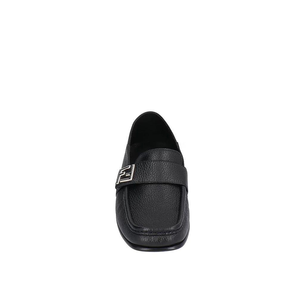 Mocassins Fendi Leather - Black - Homme
