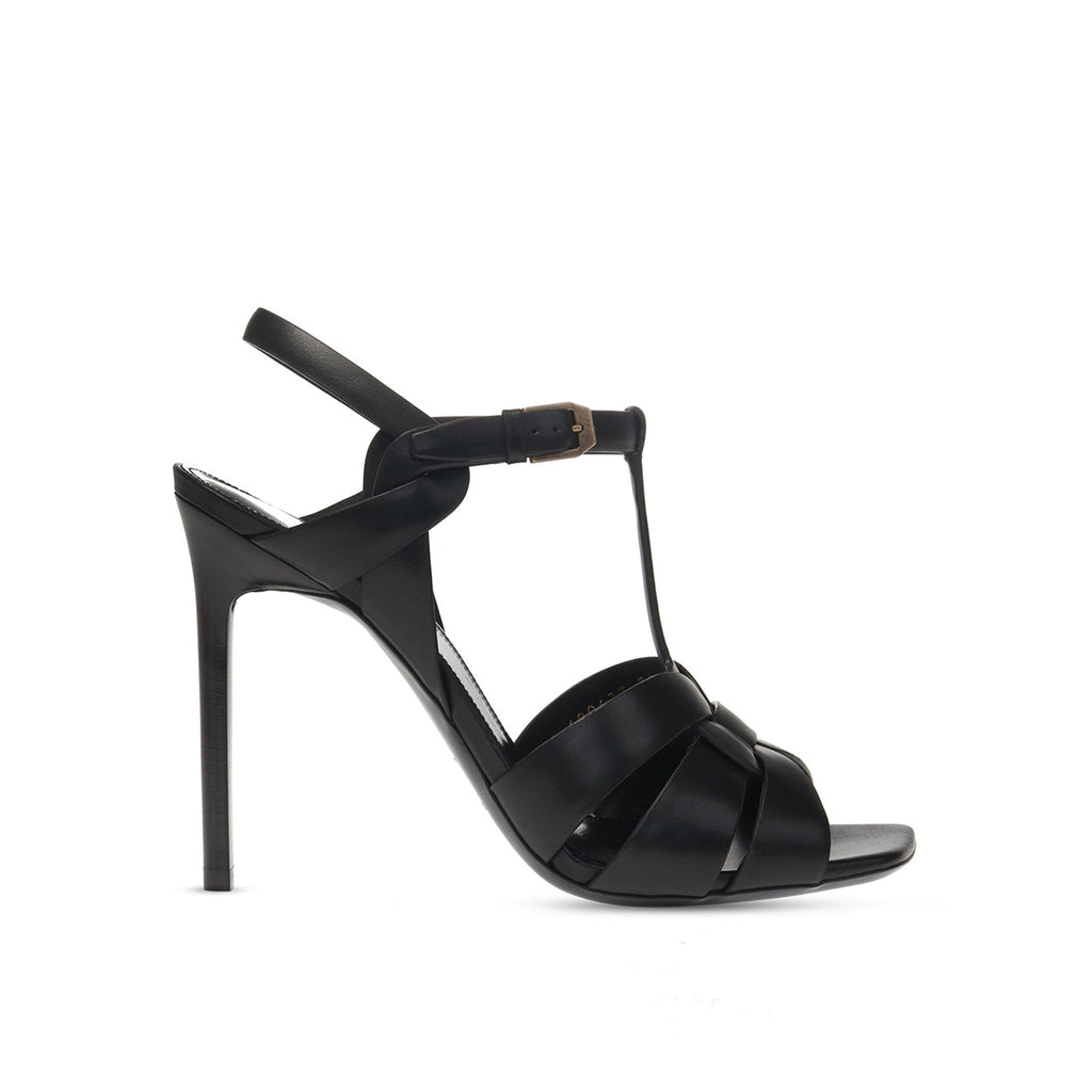 Saint Laurent Tribute Sandals - Black - Femme