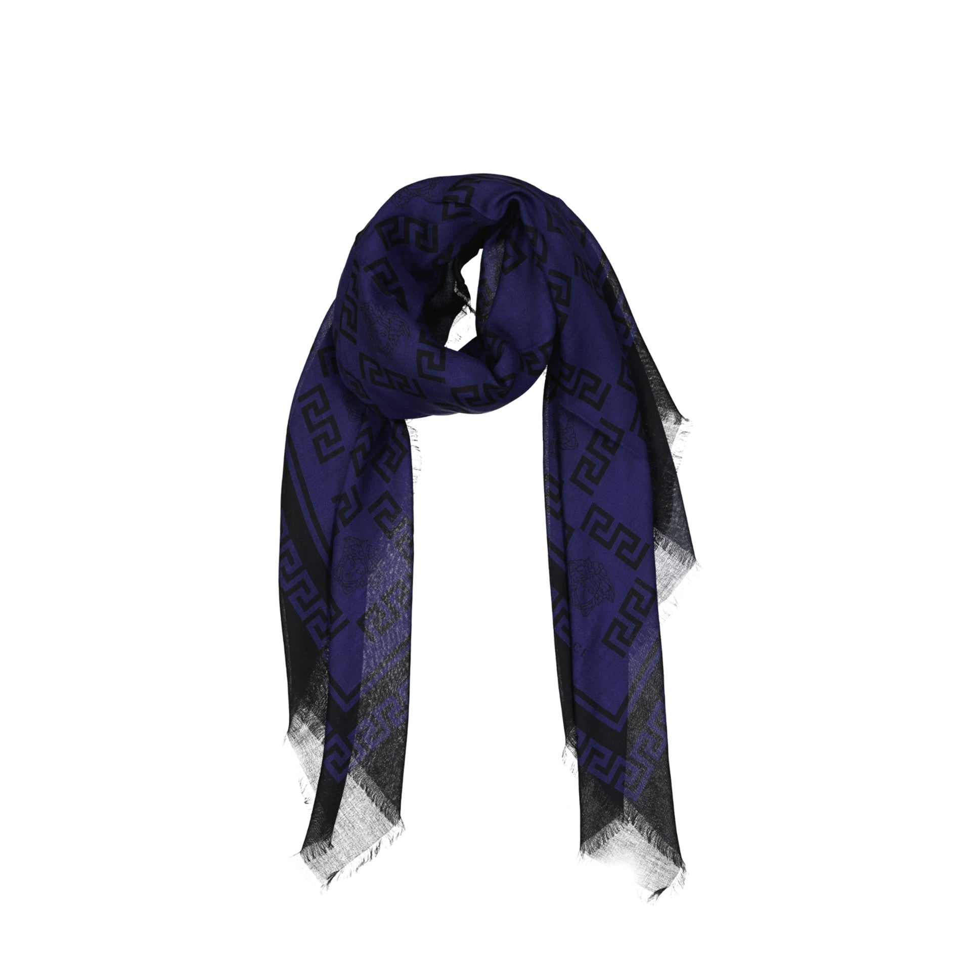 Versace - Carré Foulard - Femme - Blue