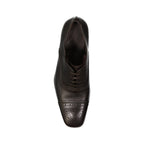 Derbies Salvatore Ferragamo Lane Lace-Up - Brown - Homme