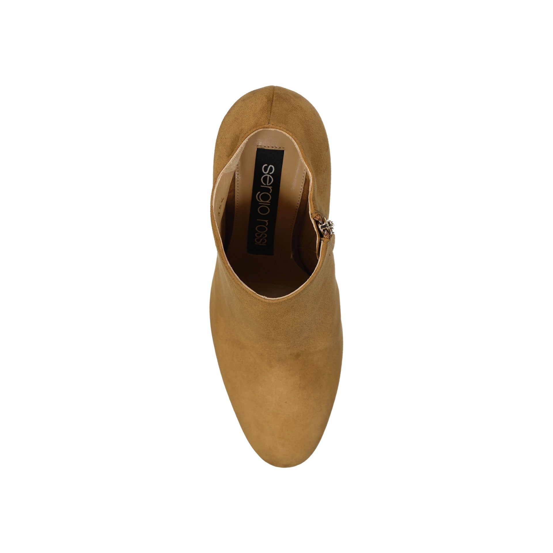 Bottes - Sergio Rossi Leather Ankle  - Camel