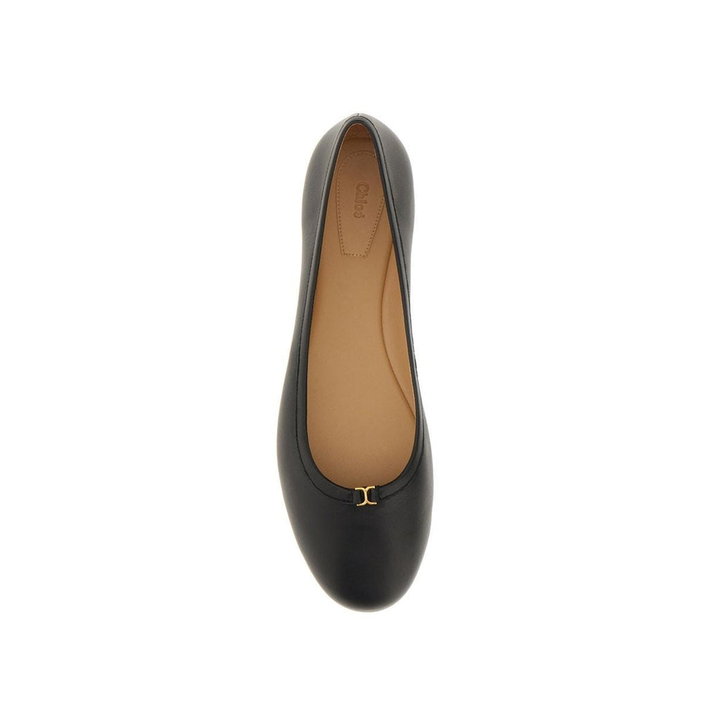 Ballerines Chloé Leather - Black - Femme