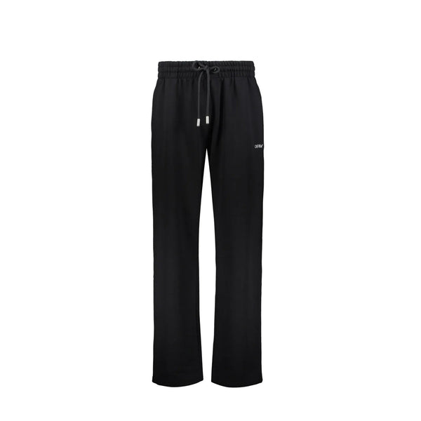 Pantalon Off-White Cotton Track - Black - Homme