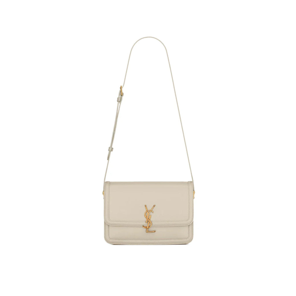 Saint Laurent - Solferino Medium Shoulder Bag - Cream