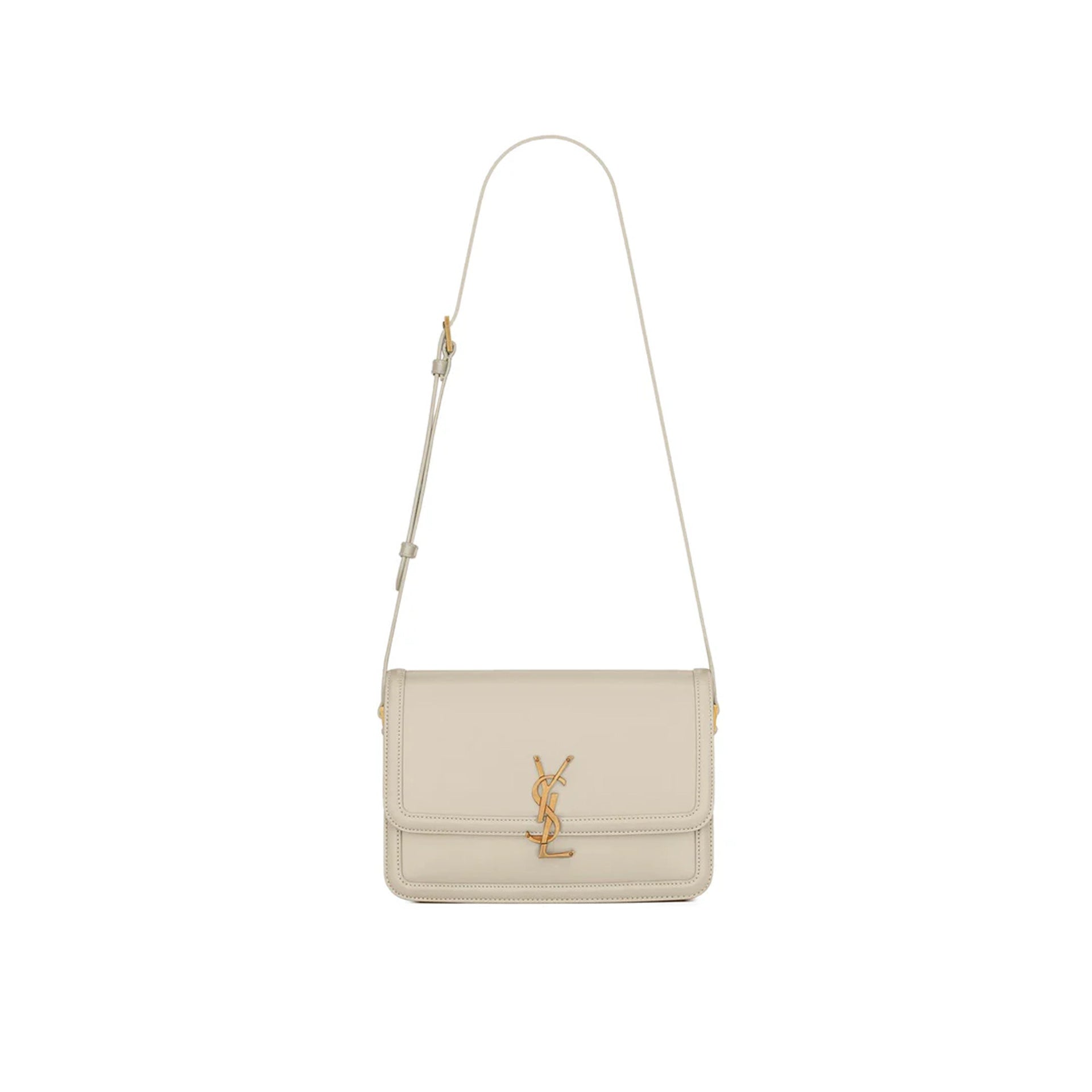 Saint Laurent - Solferino Medium Shoulder Bag - Cream