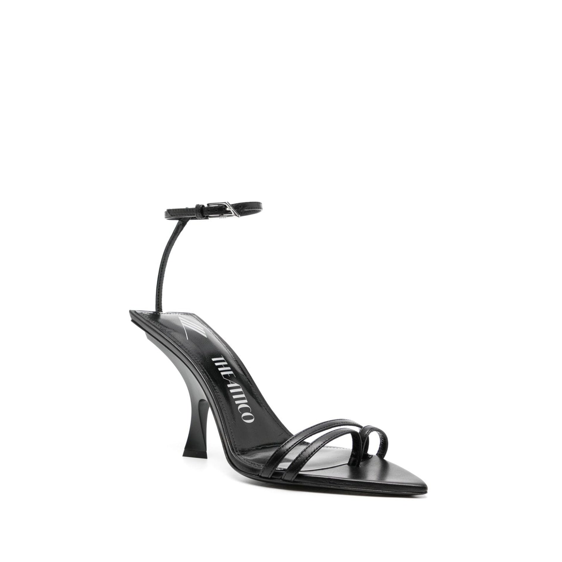Sandales The Attico Ester Mismatch 95 - Black - Femme
