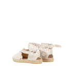 Espadrilles Stella Mccartney Logo Canvas - Beige - Femme