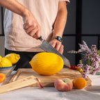 Collection Bunka San-Mai - Set Complet 9 Pièces : 4 Couteaux + 5 Accessoires