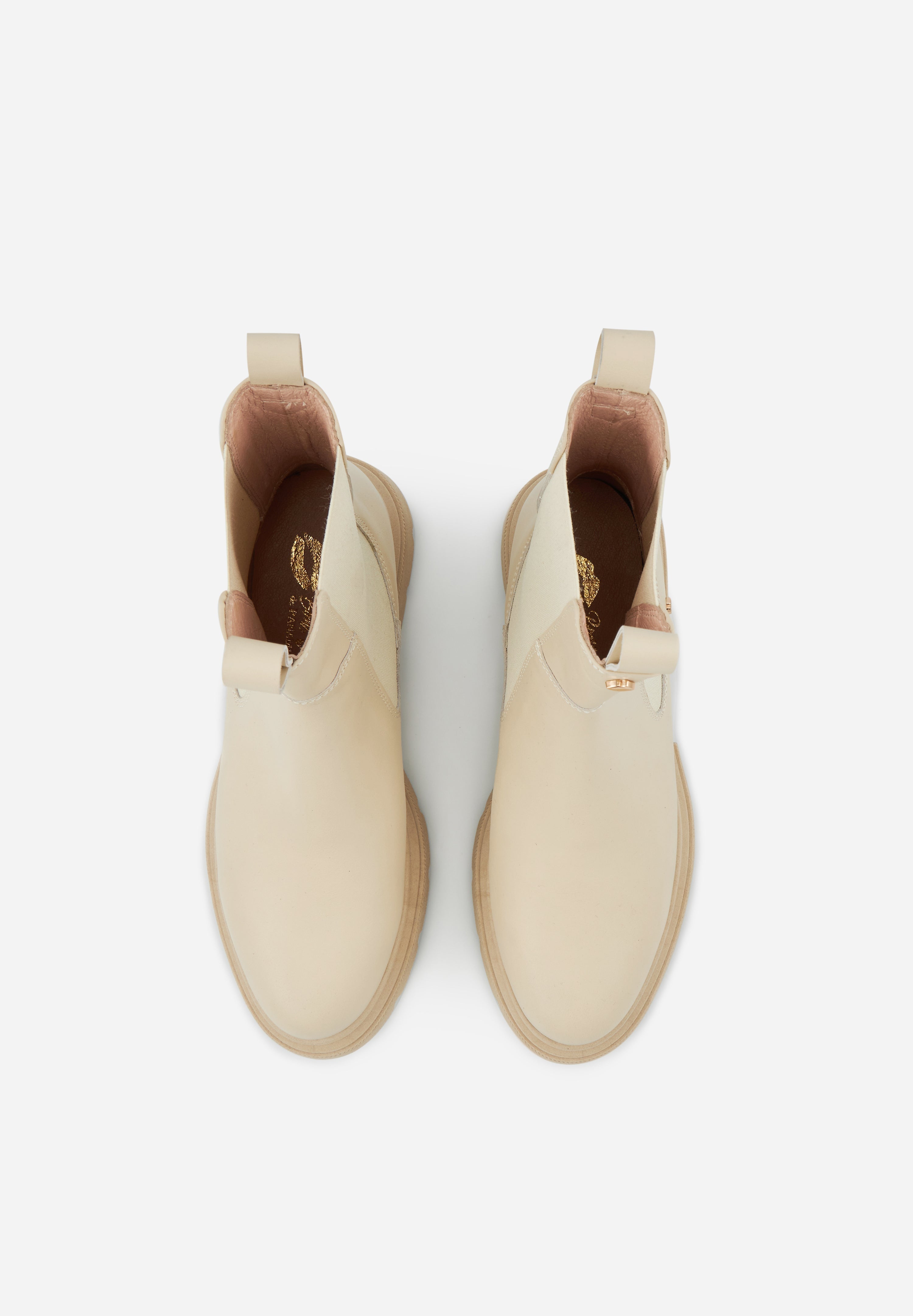 Bottines Patti - Cuir Beige