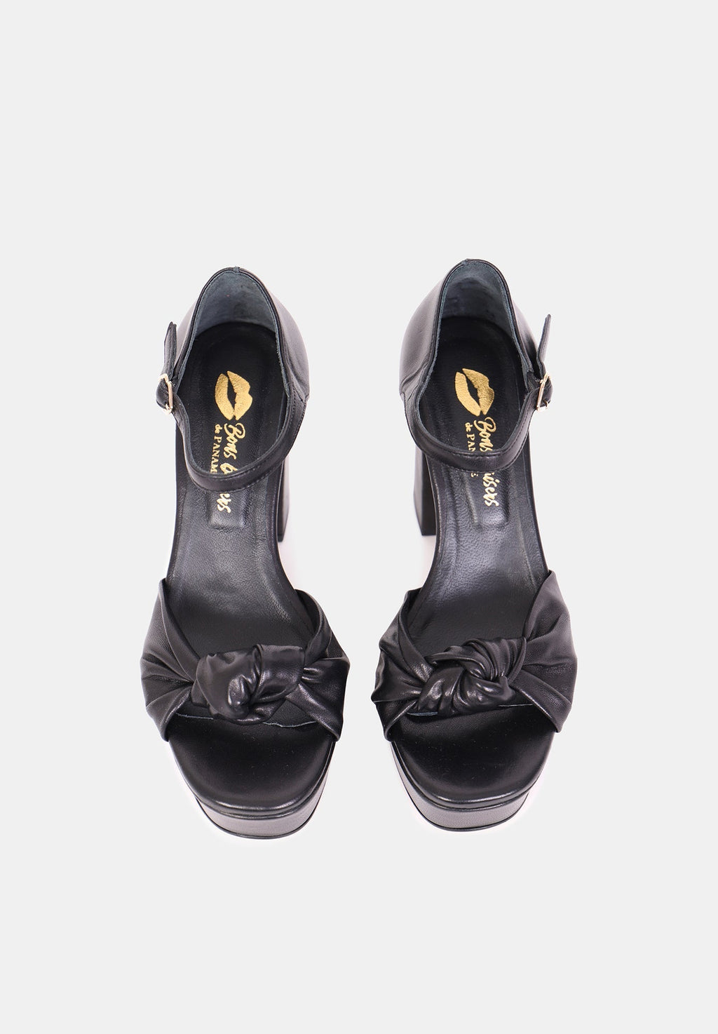Sandales À Talons Monica - Cuir Noir