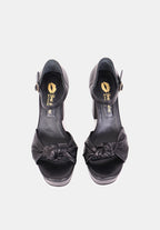 Sandales À Talons Monica - Cuir Noir