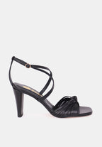 Sandales À Talons Olga - Cuir Noir