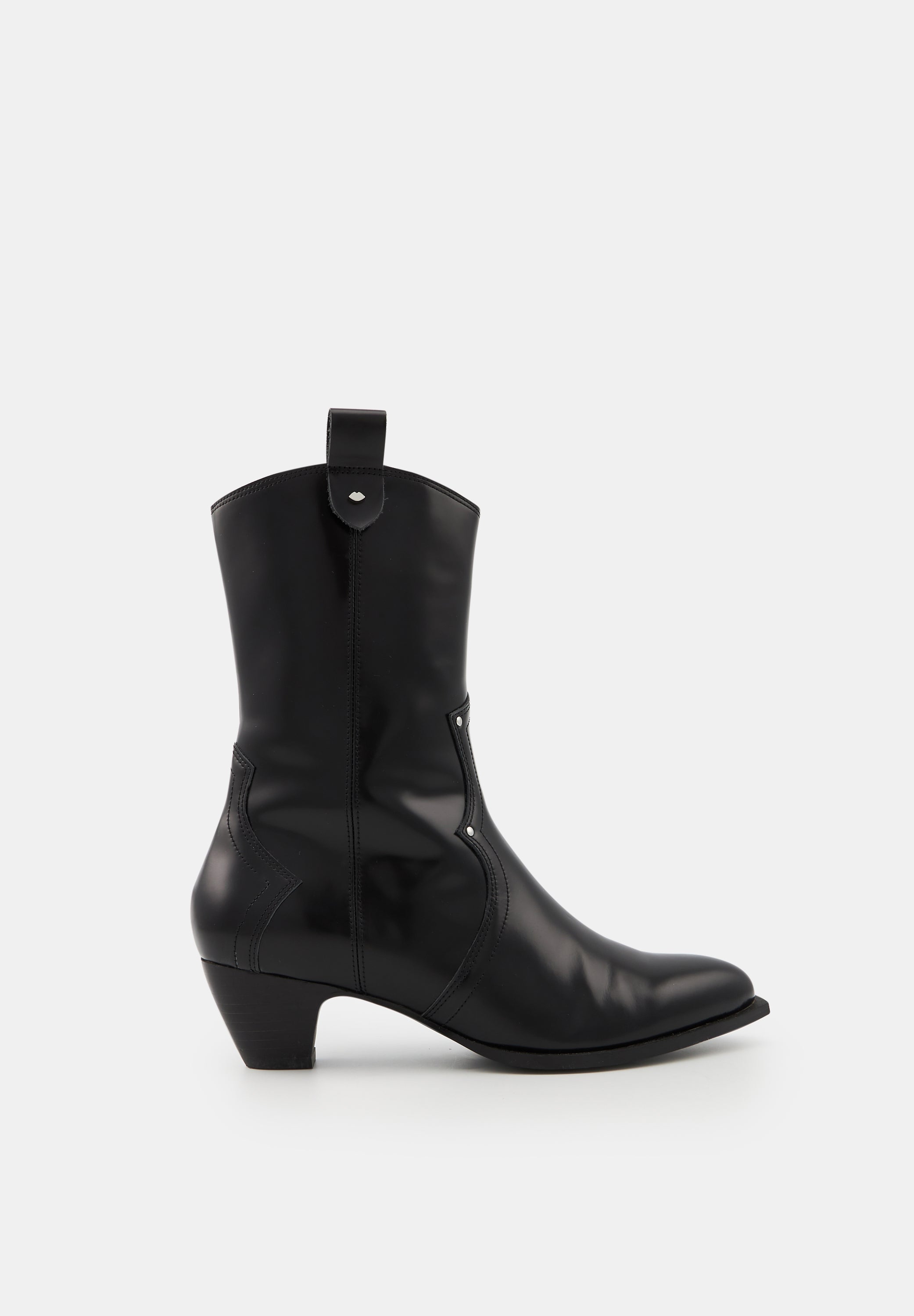 CITY - Harper-Cuir Glacé Noir
