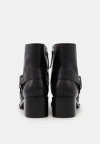 CITY - Luna-Cuir Lisse Noir
