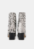Bottines À Talons - Cuir Python - Alice